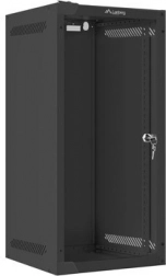 Armoire réseau murale 10" 12U 280×310 mm, noire, FLAT PACK