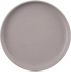 Keramischer Dessertteller grau Skandi 20,5 cm