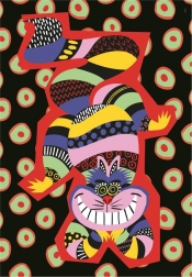 Puzzle 500 pièces Haute qualité, Le Chat du Cheshire d’Alice