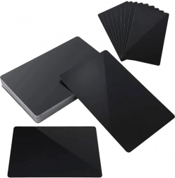 LASERPECKER Aluminum Business Card Set (100 pcs)