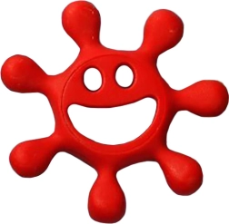 PET-Flaschenöffner Smiley aus Kunststoff