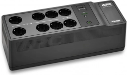 APC onduleur de secours Back‑UPS 500 VA, 8× Schuko, USB A+C