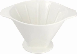 Porcelain coffee filter – white dripper