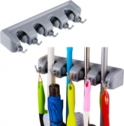 Wandhalterung für Werkzeuge und Bürsten mit Haken