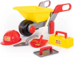 Set de construction pour enfants Wader Polesie avec brouette