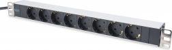 Power Strip DIGITUS for 19" rack with 8 sockets