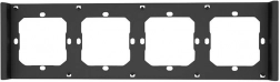 Cadre élégant pour commutateur quadruple Sonoff M5 80 (gris/noir)