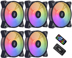 AIGO 120 mm ARGB Lüfterset 5-in-1