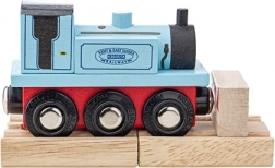 Bigjigs Rail Holz-Dampflokomotive Terrier – blau