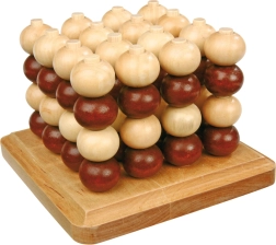 Small Foot wooden 3D tic-tac-toe