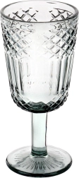 Glass Black Wine Goblet 270 ml
