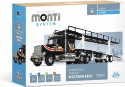 Bouwpakket Monti System Autorodeo Trailer Western Star