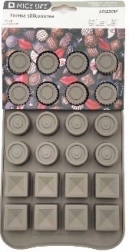 Silicone mold for pralines, 24 cavities, 14 × 23 cm