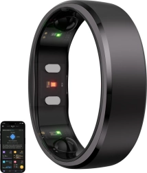 Slimme ring RINGCONN Gen 2, maat 6, zwart