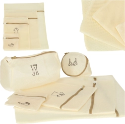 Set mit Netz-Wäschesäcken, 6 Stück
