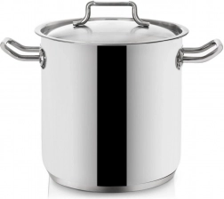 Stainless steel pot with lid 24 cm, 11 l