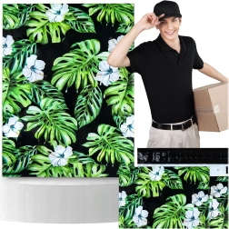 Poly Mailers Jungle 310 × 420 mm, self-adhesive, 50 pcs