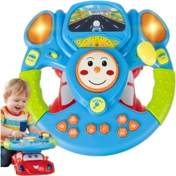 Interaktives Kinderlenkrad mit LED und Projektor 3+ – 1 Stück