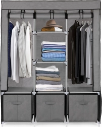 Armoire textile pliable XXL avec tiroirs