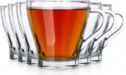 Kaffee- und Teegläser mit Henkel 250 ml, Set 6 Stk. Vilde