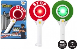 Polizeikelle aus Kunststoff mit Licht