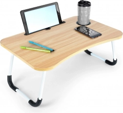 Folding bed table for laptop and tablet 61.5 × 40 × 26 cm