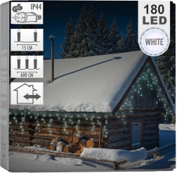 Außen Lichtervorhang 180 LEDs, 5,85 m
