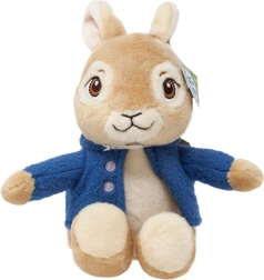 Plush Peter Rabbit in Blue Jacket