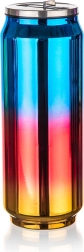 Thermos blik 0,43 l iriserend blauw BE COOL