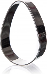 Culinaria egg-shaped cookie cutter 3.8 × 5.4 × 1.6 cm