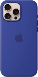 silicone case with MagSafe for iPhone 16 Pro Max – ultramarine
