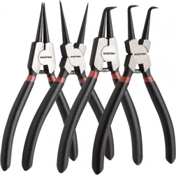 Set of circlip pliers, 4 pcs