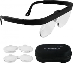 Luxus-Lesebrille mit austauschbaren Gläsern