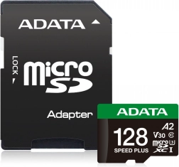 MicroSD-Karte Speed Plus 128GB UHS1 U3 V30 A2 180/160 MB/s