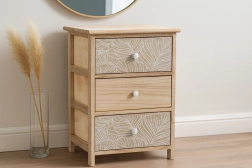 Commode met 3 lades Luiza 40 × 29 × 58 cm