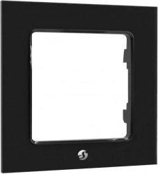 Frame voor Shelly-schakelaars enkel zwart