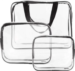 Transparente Kosmetiktaschen 3-in-1 SOULIMA