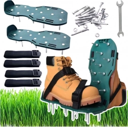 Aerator Vertikutierer mit Spikes für Schuhe für den Rasen