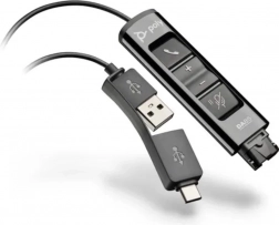 USB-naar-QD-adapter POLY DA85 (zwart)