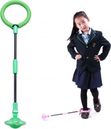 Springtouw / opvouwbare beenhoepel - groen