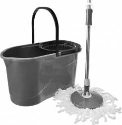 Rotating Mop with 19 L Bucket GREY