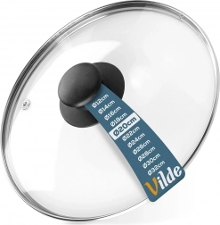 Glazen deksel 20 cm VILDE