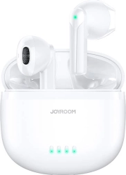 Draadloze in‑ear oordopjes Joyroom met 4 microfoons en ruisonderdrukking, wit