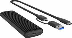 Icy Box IB-1808MCT-CU31 external enclosure for M.2 NVMe and SATA SSD USB-C 10 Gbps