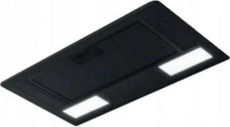 Hotte cheminée ERA C, noire, 72 cm