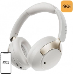 QCY H3 Pro wireless over-ear headphones with ANC – white