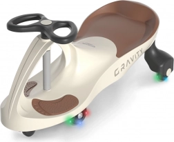Gravitatie-ride-on Gravity beige-bruin