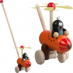 Detoa Jezdík Krtek Holzspielzeug