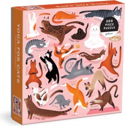 Puzzle Yoga pour chats 500 pièces