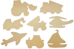 Dessins à tracer de véhicules Bigjigs Toys